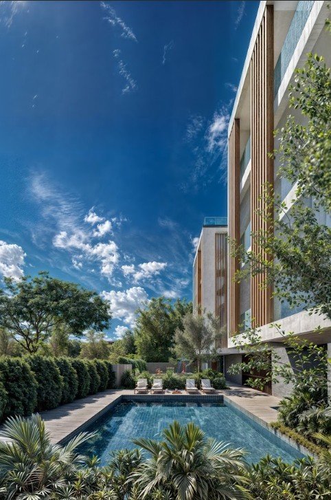 Apartment in modern complex in Paphos