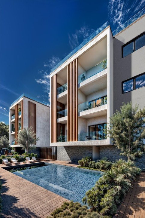 Apartment in modern complex in Paphos