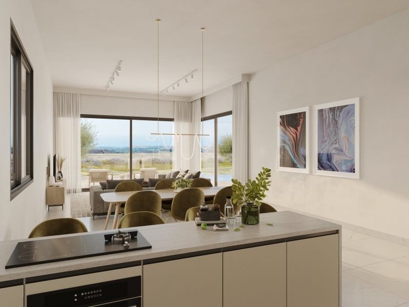 Villa mit Meerblick auf den Hügeln von Paphos