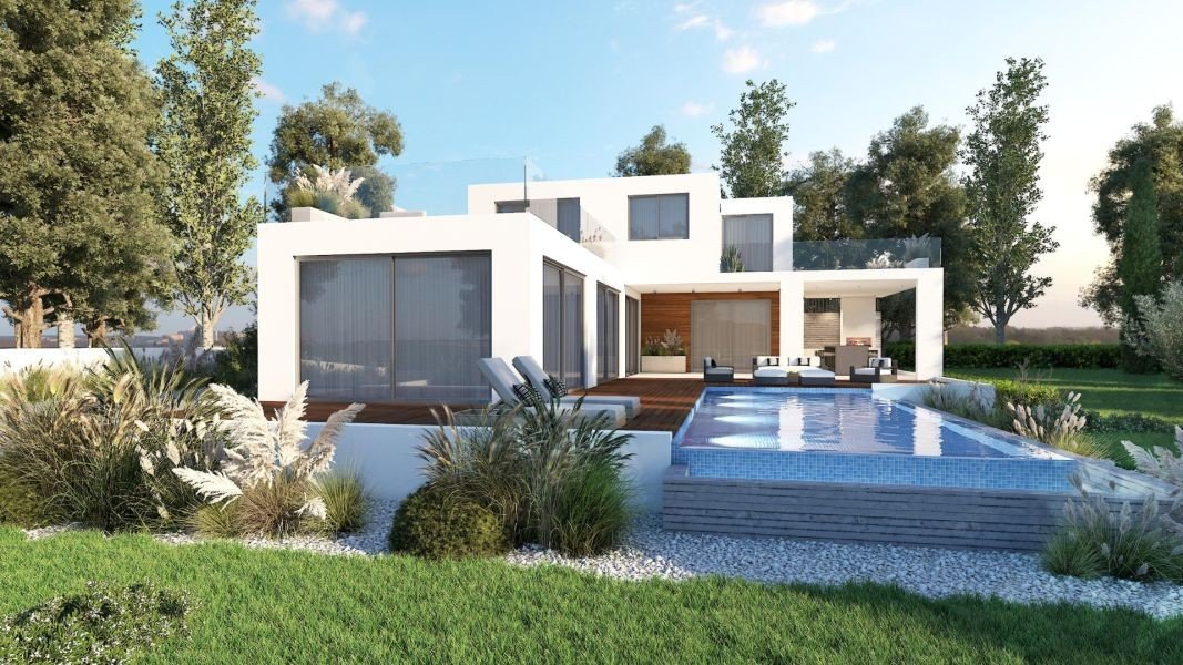 Villa auf großem Grundstück in Paphos