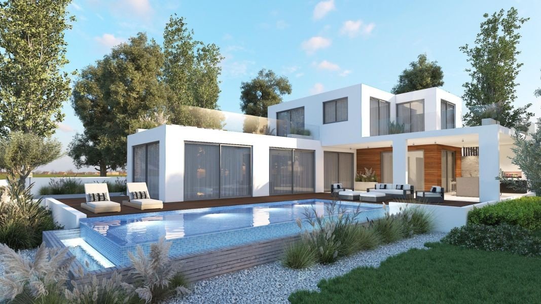 Villa auf großem Grundstück in Paphos