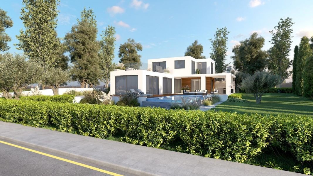 Villa auf großem Grundstück in Paphos