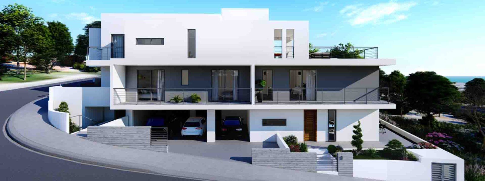 Apartment mit Meerblick in Paphos