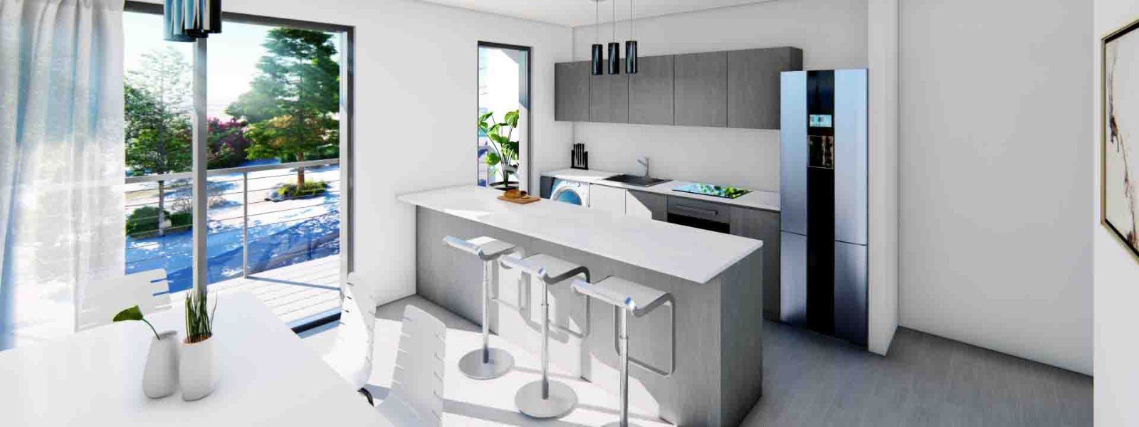 Apartment mit Meerblick in Paphos