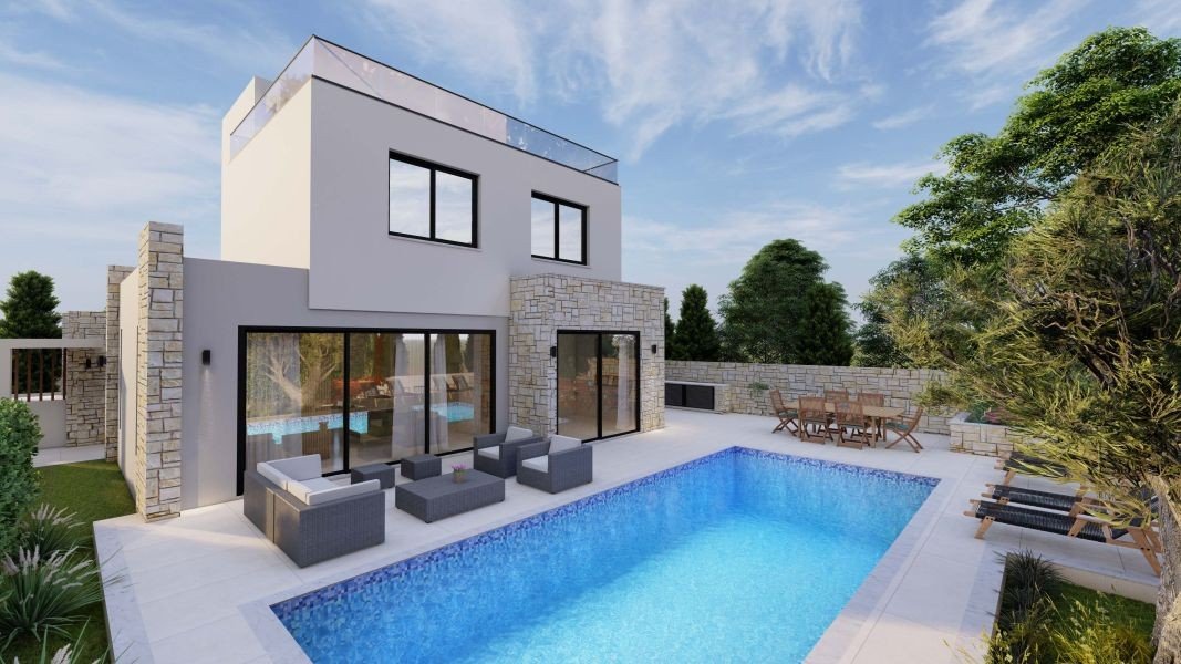 Moderne Villa in Meeresnähe und in der Nähe von Paphos