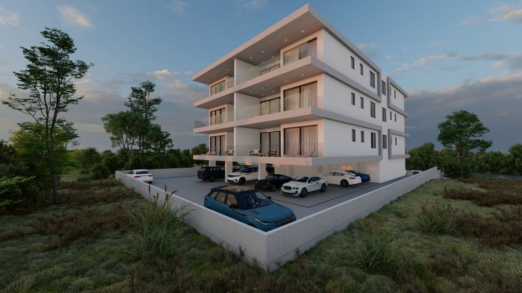 Flat in complex with pool in Paphos