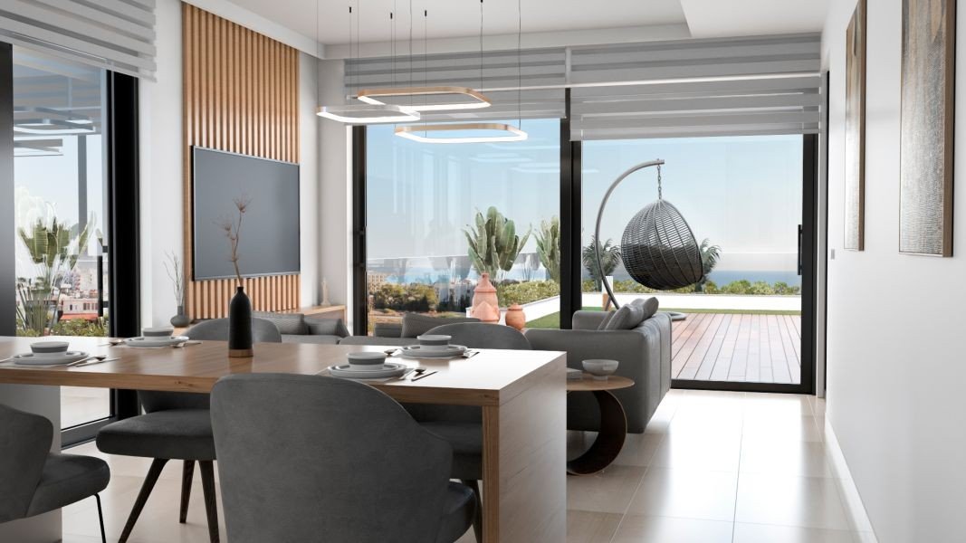 Flat in complex with pool in Paphos