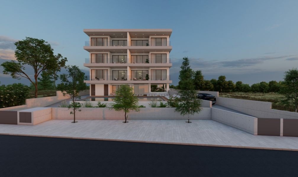 Apartment in complex with pool in Paphos