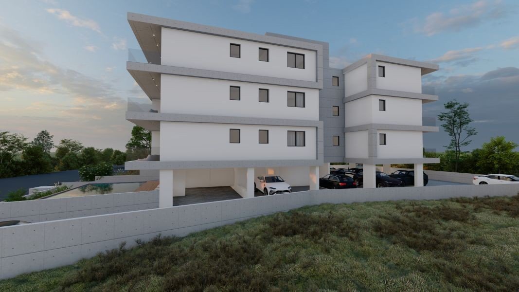 Apartment in complex with pool in Paphos