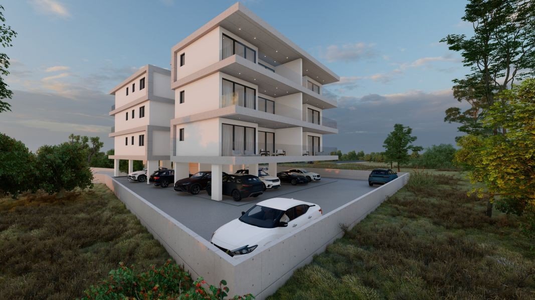 Apartment in complex with pool in Paphos
