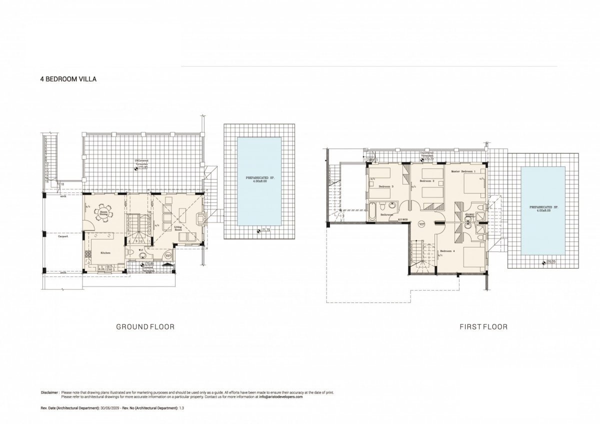 Seaview villa in countryside in Polis