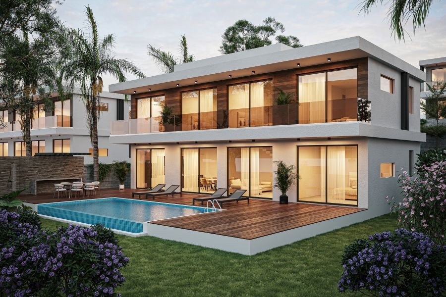 Villa mit privatem Swimmingpool in Paphos