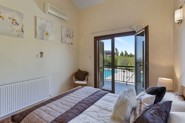 Golfvilla mit Meerblick in Paphos