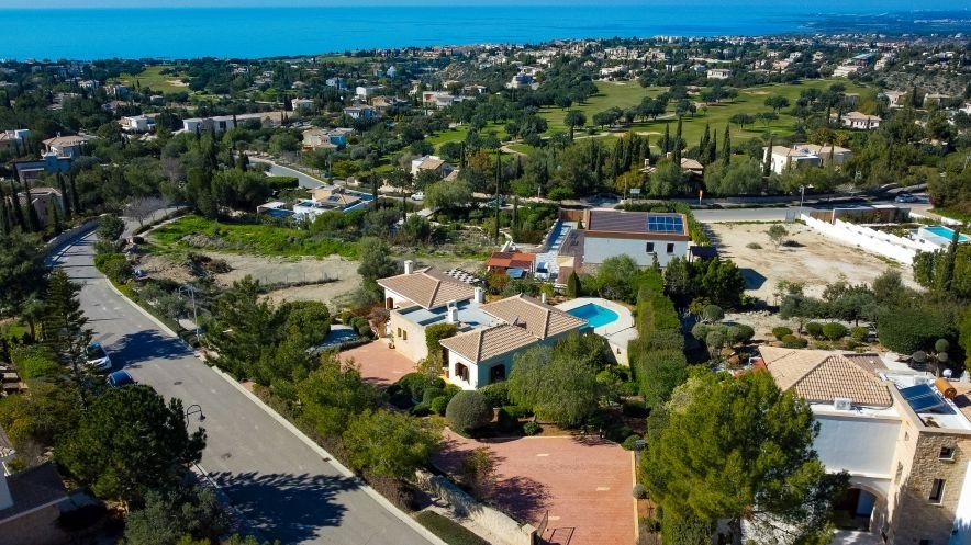 Golfvilla mit Meerblick in Paphos