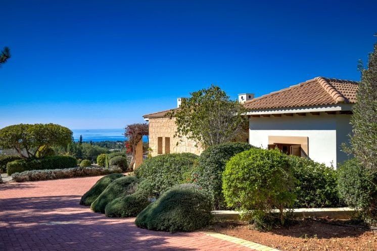 Golfvilla mit Meerblick in Paphos
