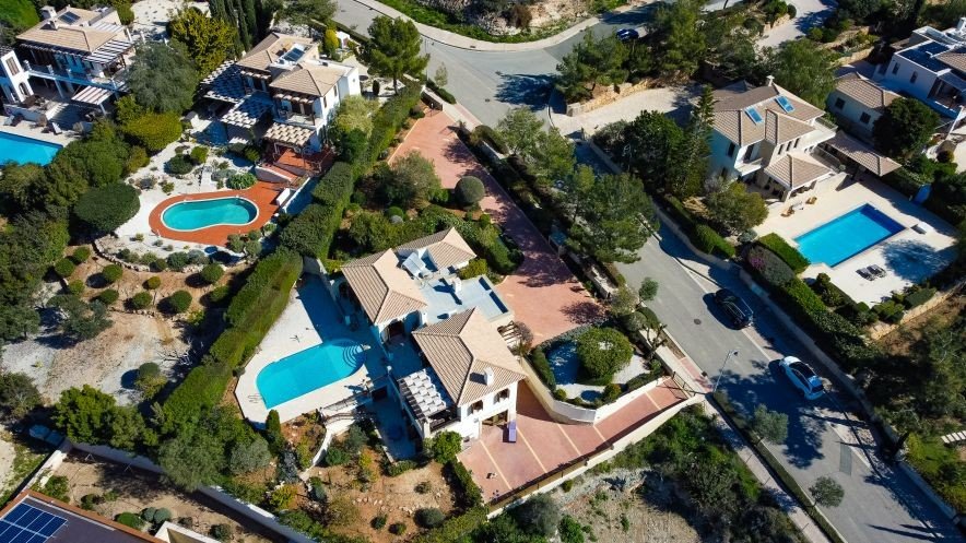 Golfvilla mit Meerblick in Paphos