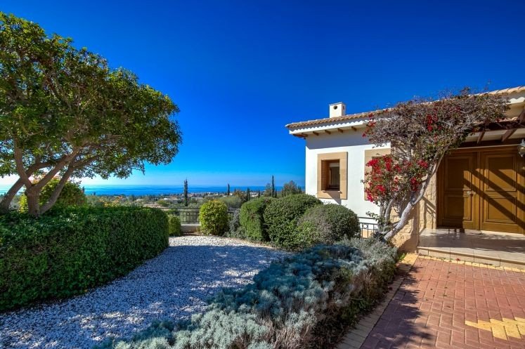 Golfvilla mit Meerblick in Paphos