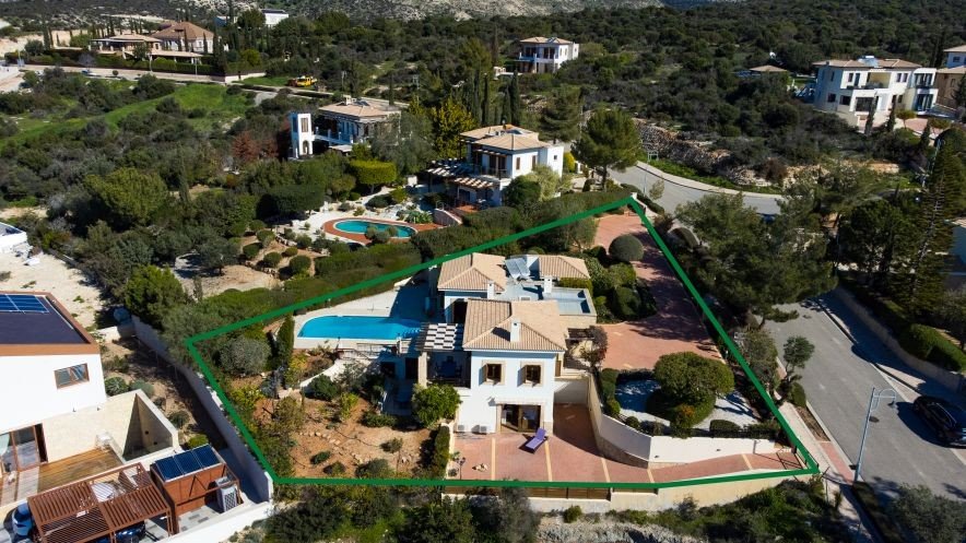 Golfvilla mit Meerblick in Paphos