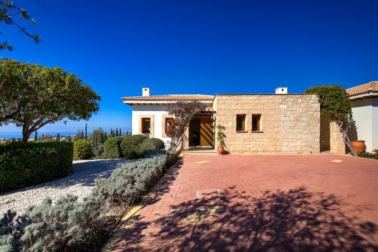 Golfvilla mit Meerblick in Paphos