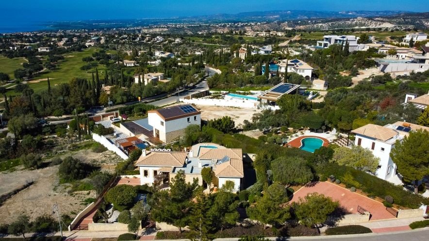 Golfvilla mit Meerblick in Paphos