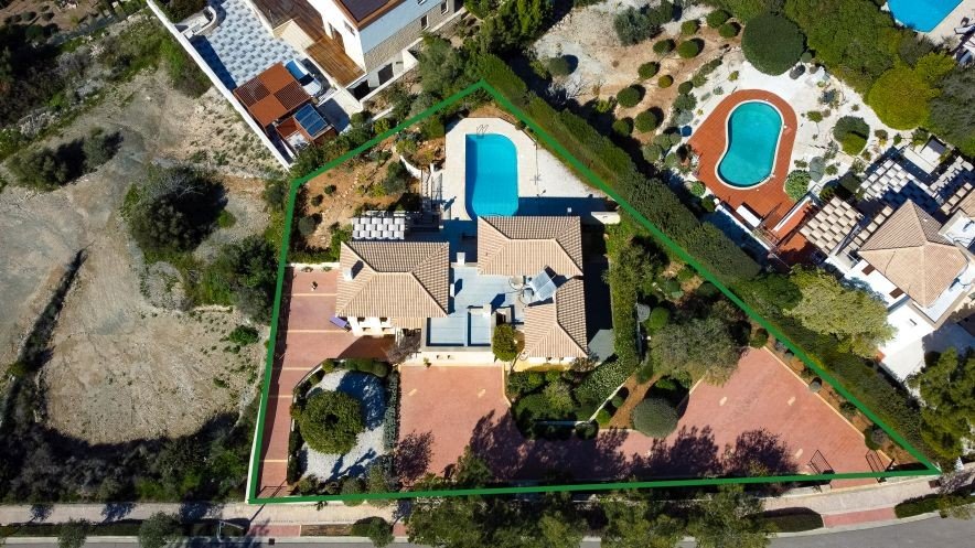 Golfvilla mit Meerblick in Paphos