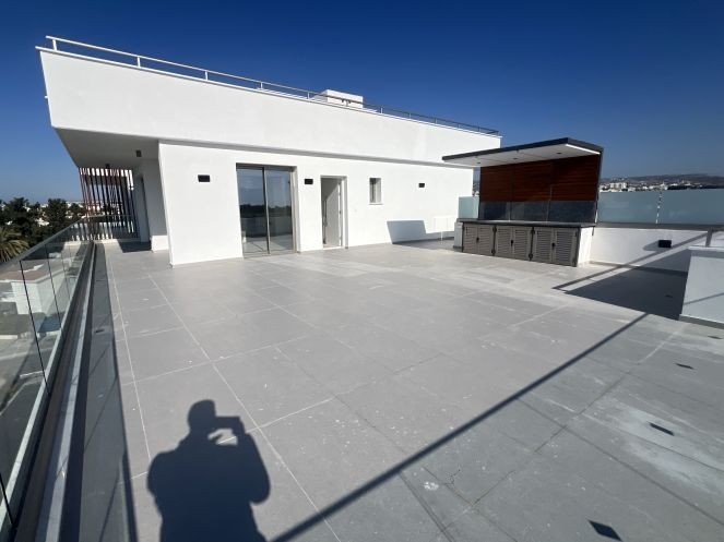 Penthouse 5 Gehminuten vom Strand in Paphos entfernt
