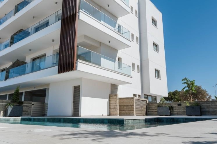 Penthouse 5 Gehminuten vom Strand in Paphos entfernt