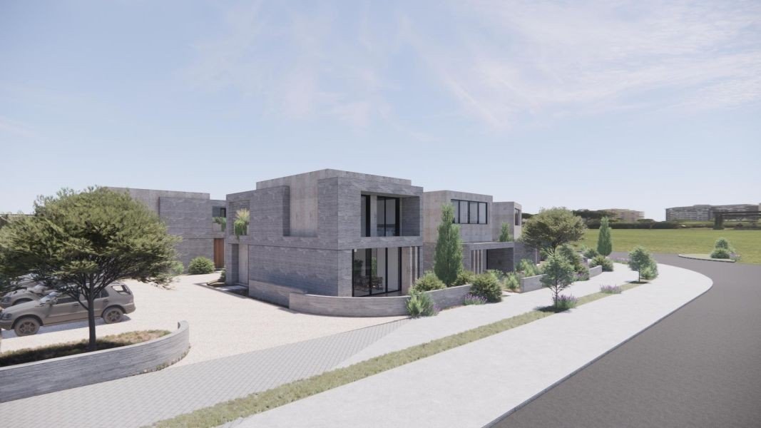Küstenvilla in einer Anlage mit Swimmingpool in Paphos
