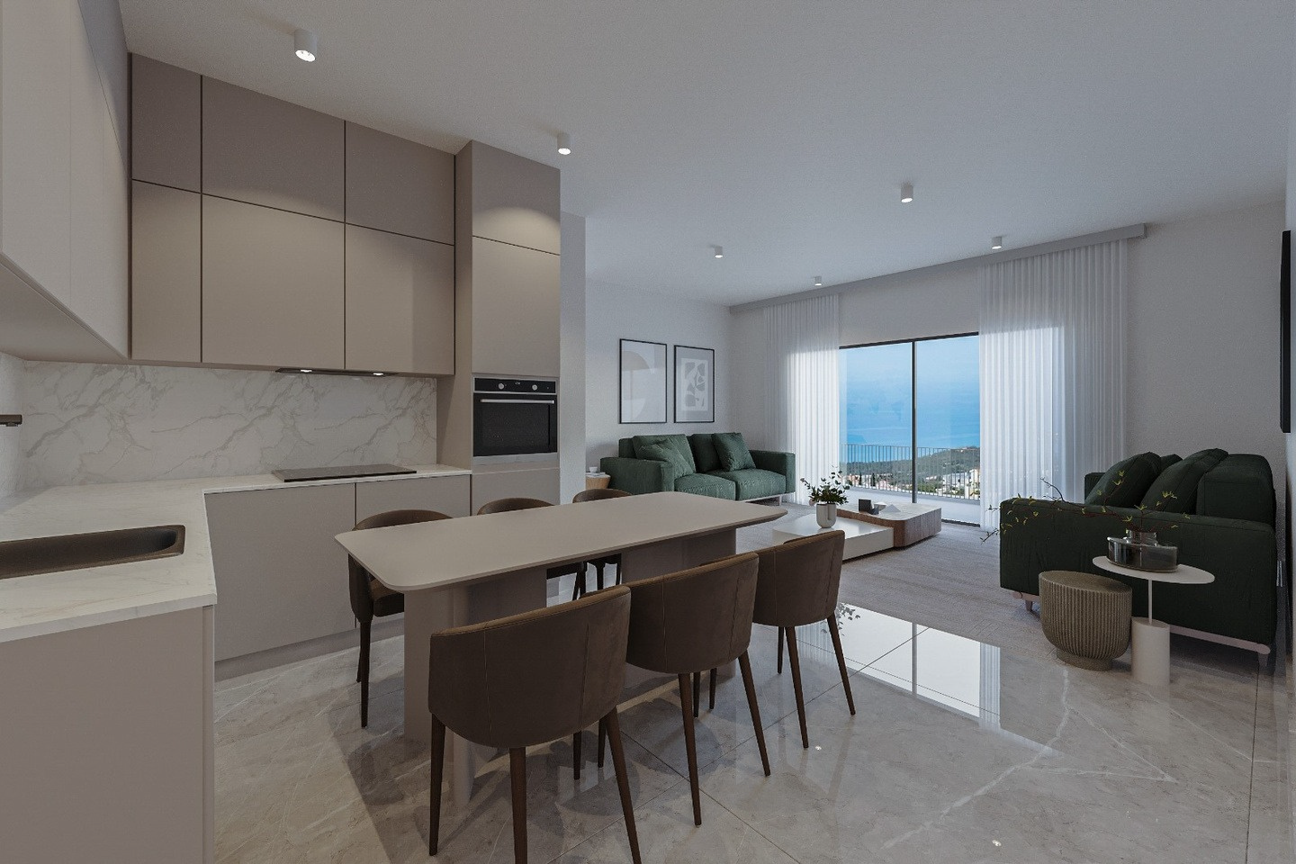 Apartment in einem Resort in Strandnähe in Paphos