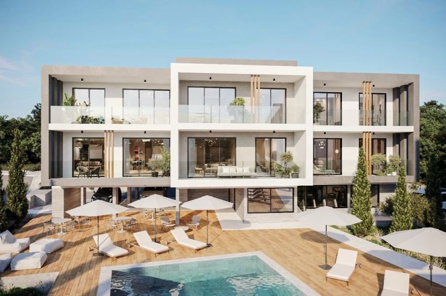 Apartment in einer Resortanlage nahe dem Strand in Paphos