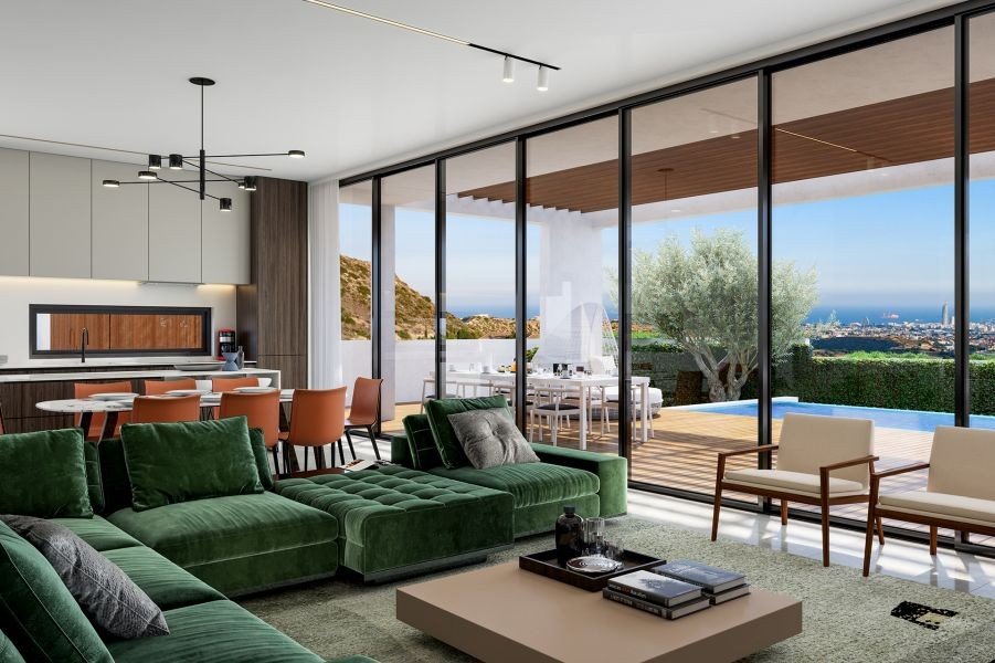 Moderne Villa mit Meerblick in Limassol