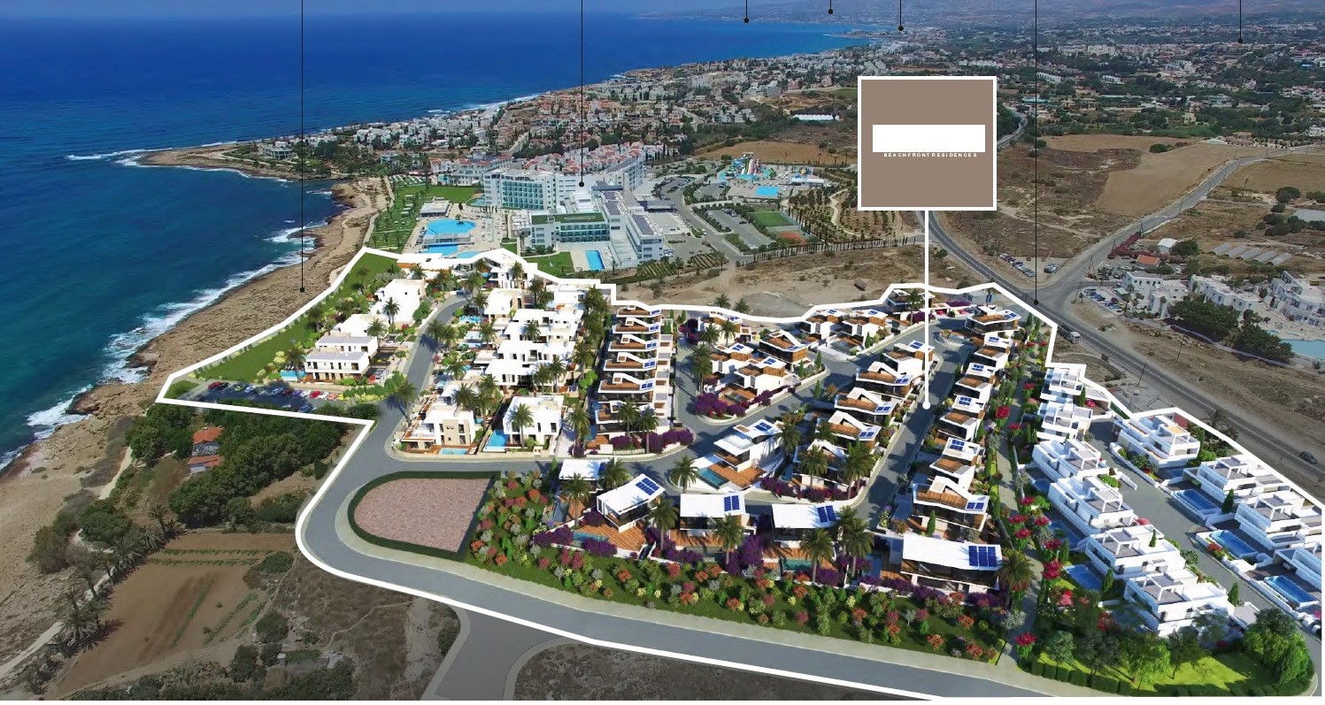 House in Beachfront Residences in Paphos