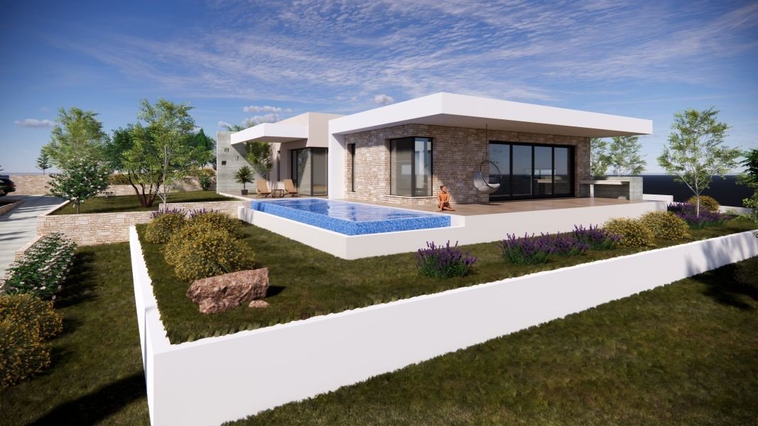 Bungalow auf großem Grundstück in Paphos