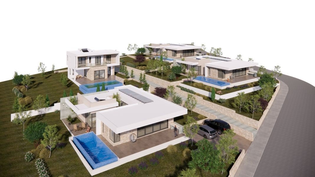 Bungalow auf großem Grundstück in Paphos