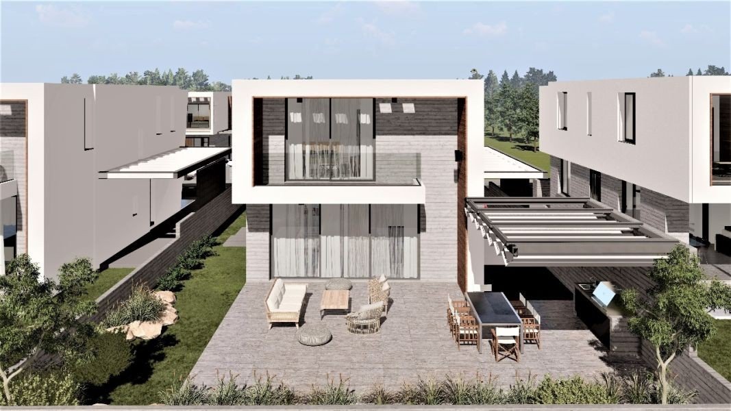 Moderne Villa in der Nähe der Lumio-Schule in Paphos