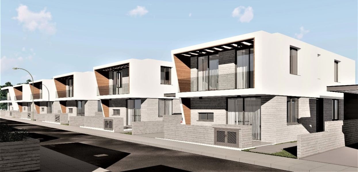 Moderne Villa in der Nähe der Lumio-Schule in Paphos