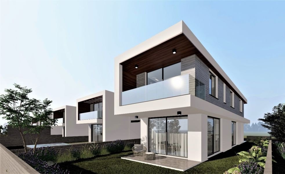 Moderne Villa in der Nähe der Lumio-Schule in Paphos