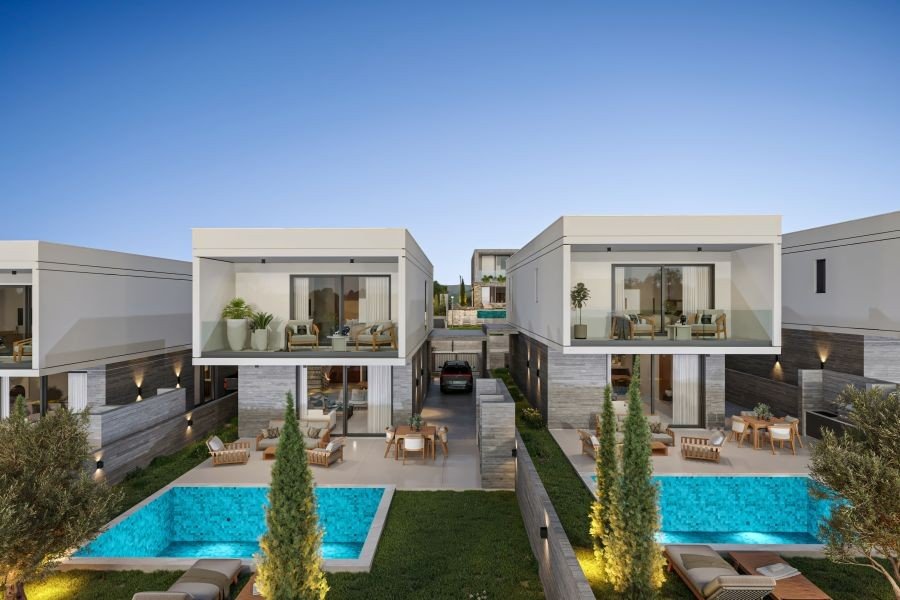 Villa in der Nähe der Lumio-Schule in Paphos