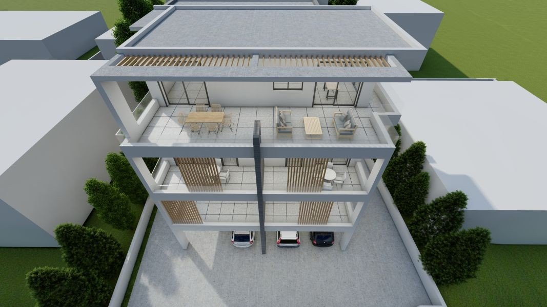 Penthouse mit Dachterrasse in Paphos