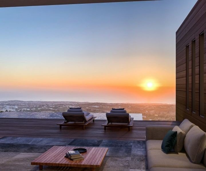 Villa with panoramic sea in Paphos
