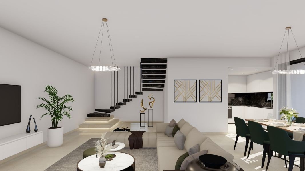 Maisonette in gated development in Paphos