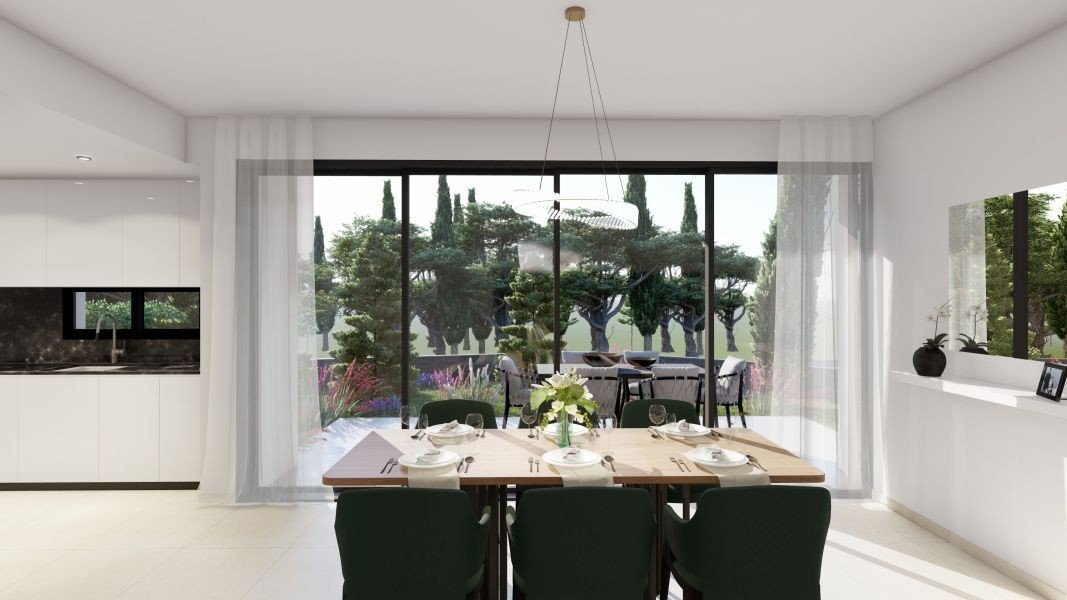 Maisonette in gated development in Paphos