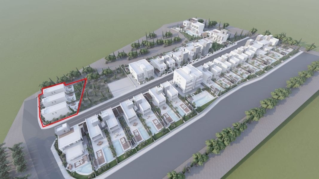 Maisonette in gated development in Paphos