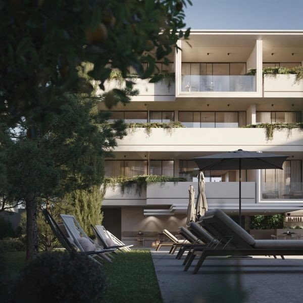 Townhouse in gated resort near sea in Paphos
