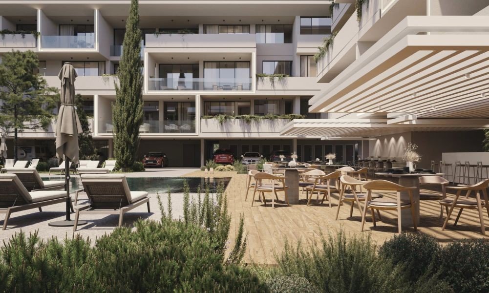 Townhouse in gated resort near sea in Paphos