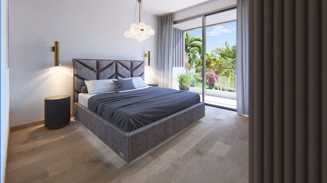 Detached house in complex with pool in Paphos