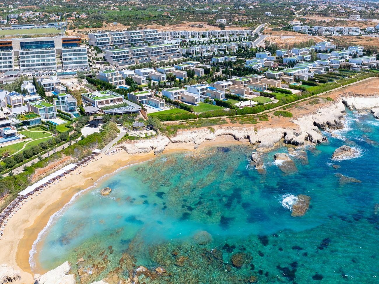 Villa in seafront 5* Resort in Paphos