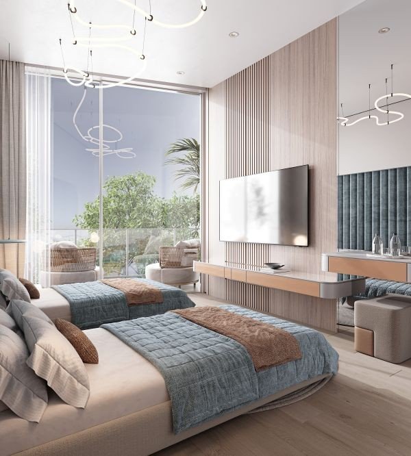 Flat in modern project in Paphos
