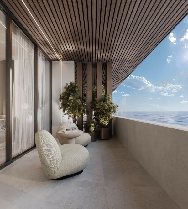Flat in modern project in Paphos