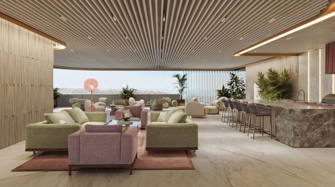 Flat in modern project in Paphos